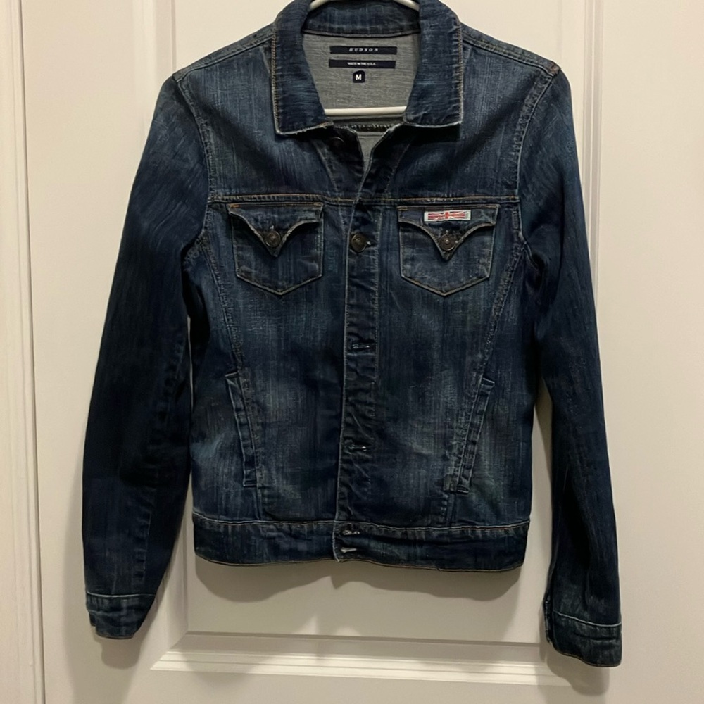 Hudson women’s medium dark wash Denim Jacket